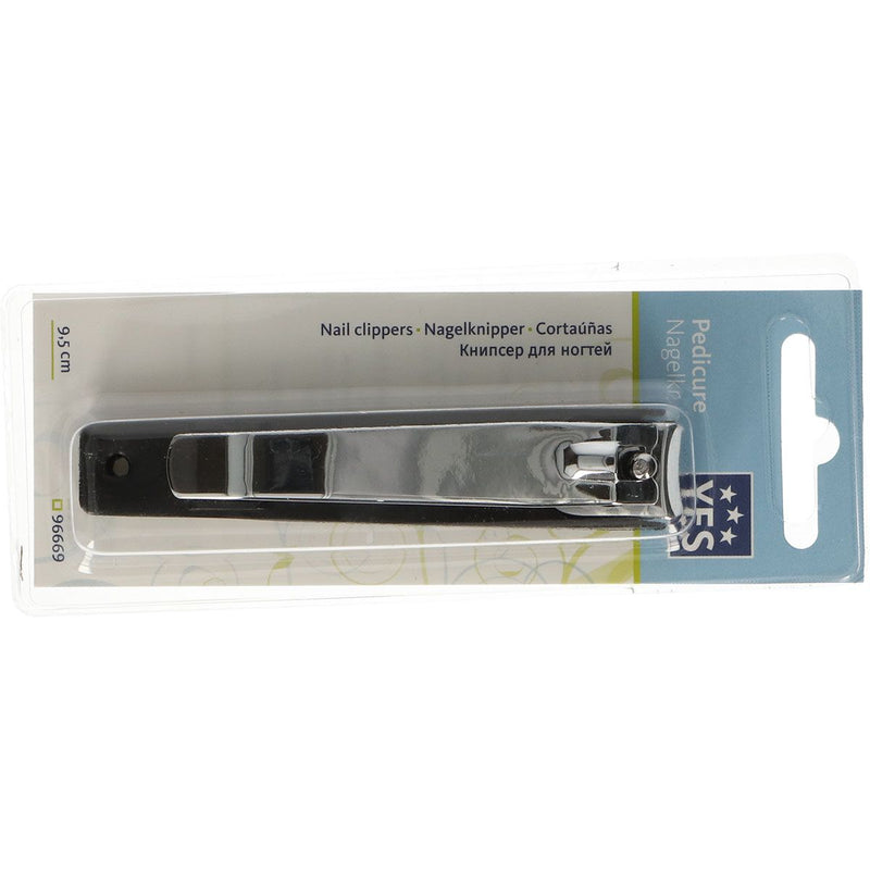 Load image into Gallery viewer, Yes voetnagelknipper met opvang zilver 9,2cm
