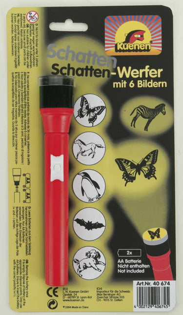 Kuenen zaklamp met silhouet (2 ass.)