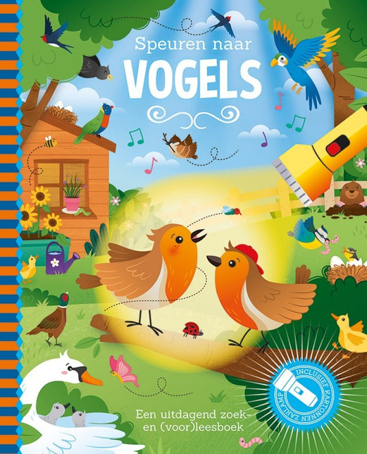 Lantaarn zaklampboek - speuren naar vogels