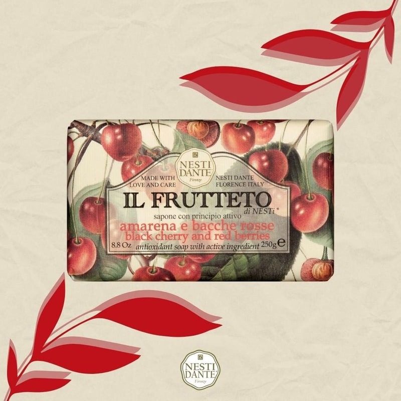 Load image into Gallery viewer, Nesti dante il frutteto black cherry red berries zeep 250gr.
