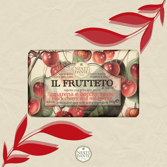 Nesti dante il frutteto black cherry red berries zeep 250gr.