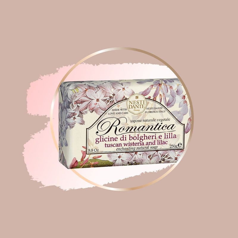 Load image into Gallery viewer, Nesti dante romantica tuscan wisteria liliac zeep 250gr.
