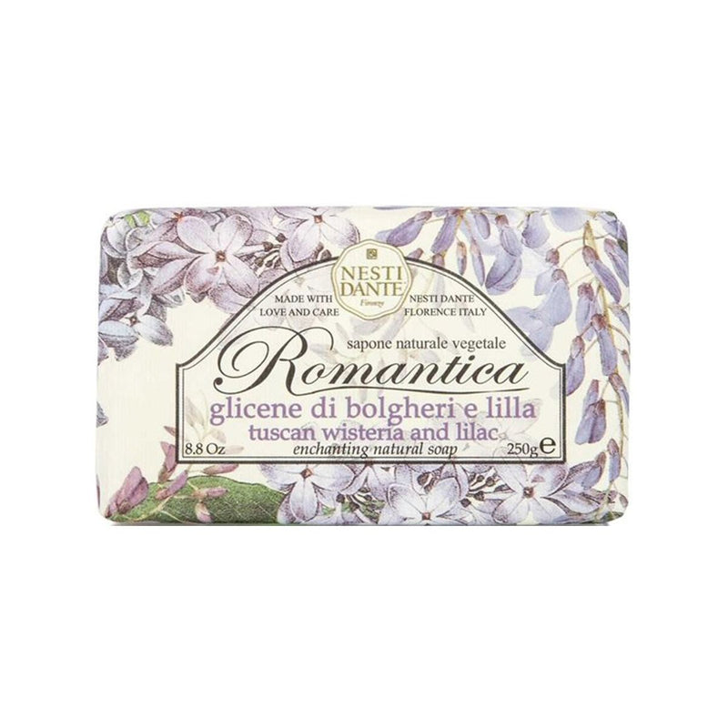 Load image into Gallery viewer, Nesti dante romantica tuscan wisteria liliac zeep 250gr.
