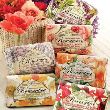 Nesti dante romantica wild tuscan lavender verbena zeep 250gr.