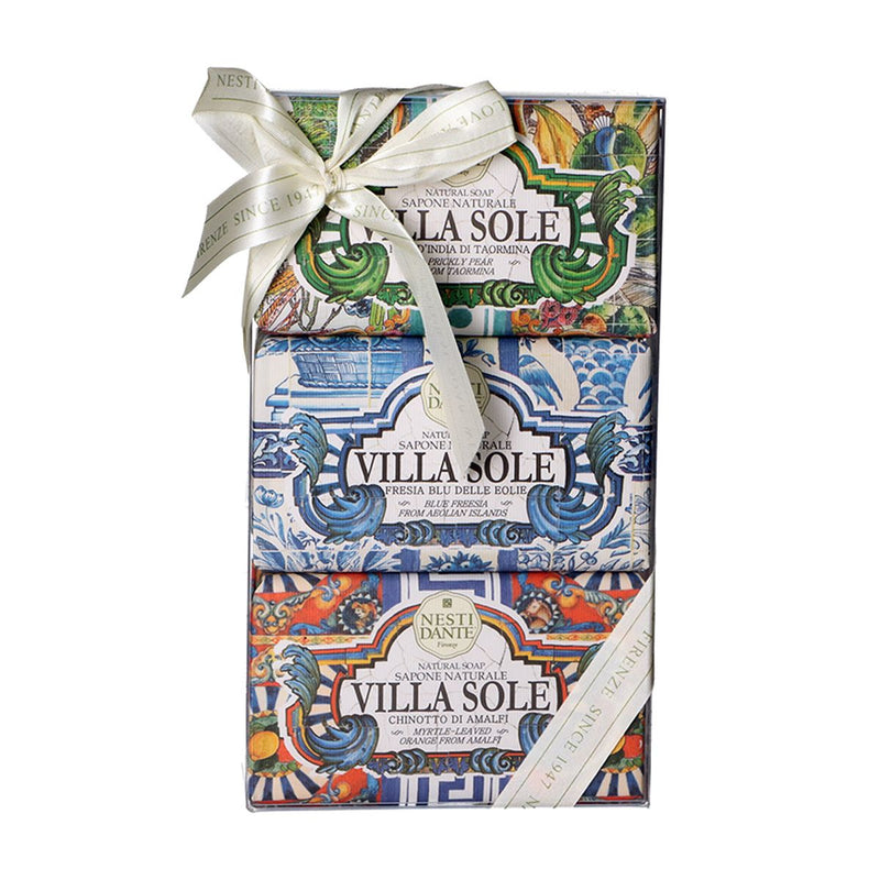 Load image into Gallery viewer, Nesti dante geschenkset zeep villa sole 3x250gr.
