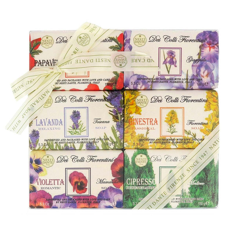 Load image into Gallery viewer, Nesti dante dei colli fiorentini geschenkset zeep 6x150gr.
