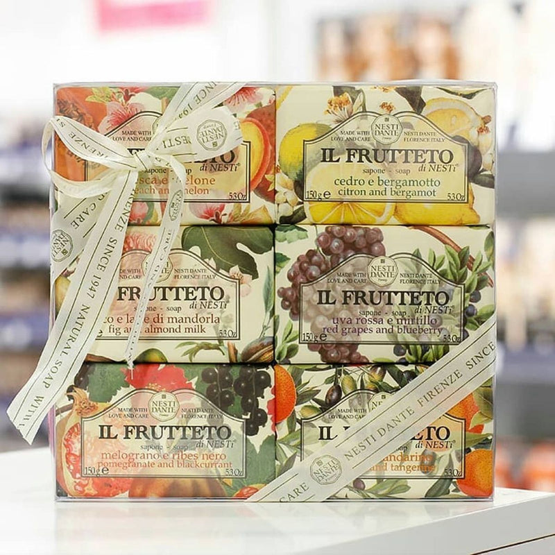 Load image into Gallery viewer, Nesti dante il frutetto geschenkset zeep 6x150gr.
