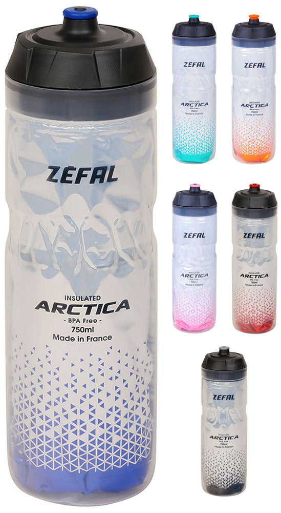 Load image into Gallery viewer, Zéfal arctica 75 isotherm drinking bottle | silver blue
