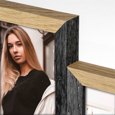 Load image into Gallery viewer, Zep fotolijst dn485b vercelli black 4q 4x 10x15 cm
