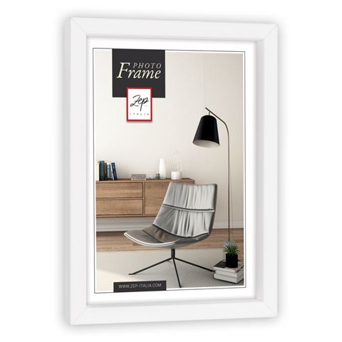 Afbeelding laden in galerijviewer, Zep fotolijst ne446w newton white 10x15 cm
