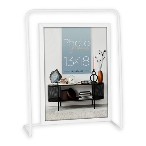 Zep fotolijst rt457w alcamo white 13x18 cm