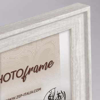 Zep fotolijst rt557w torino white 13x18 cm