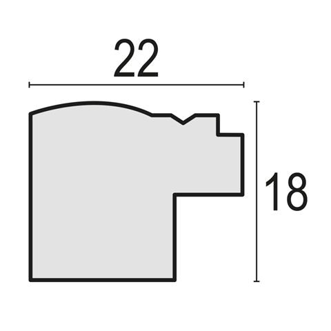 Load image into Gallery viewer, Zep fotolijst sn523c mason c 20x30 cm
