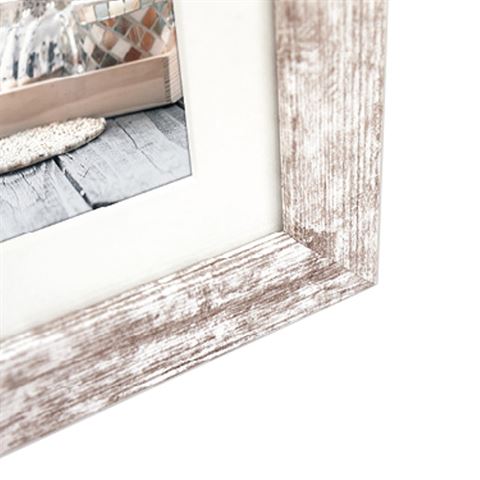 Zep fotolijst v23106 nelson 6 3q white wash voor 3 foto's