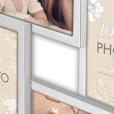 Load image into Gallery viewer, Zep fotolijst vrs548 elmar silver 4x10x15 cm
