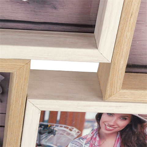 Zep houten collage fotolijst ty013 montreaux voor 8 foto's