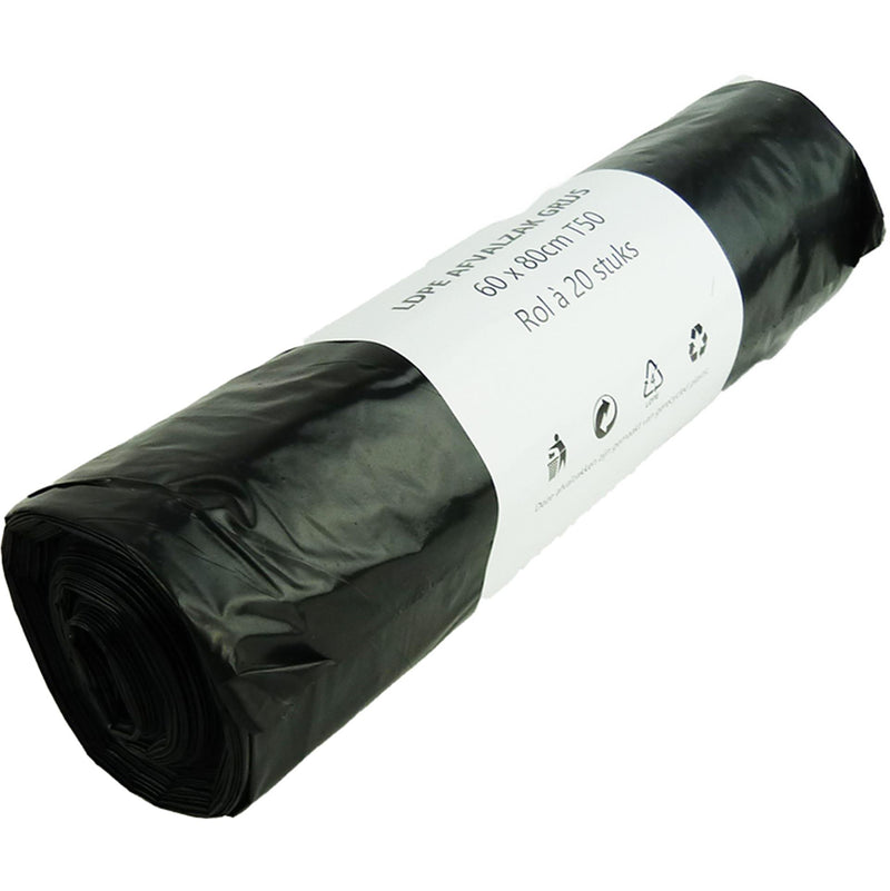 Load image into Gallery viewer, Vuilniszakken - 60 liter - 20 stuks
