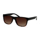 Spectrum zonnebril half havana bruin dames