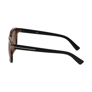 Spectrum zonnebril vierkant tortoise mat zwart dames