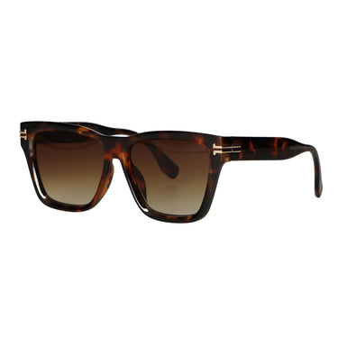 Spectrum zonnebril statement vierkant tortoise bruin glas dames