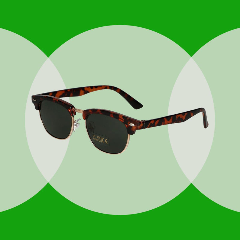 Load image into Gallery viewer, Spectrum zonnebril jongen havanna groen glas
