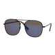 Spectrum zonnebril piloot zwart blauw glas kids jongen