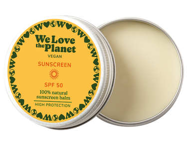 We love the planet zonnebrand - blik - spf50 - vegan - 35g
