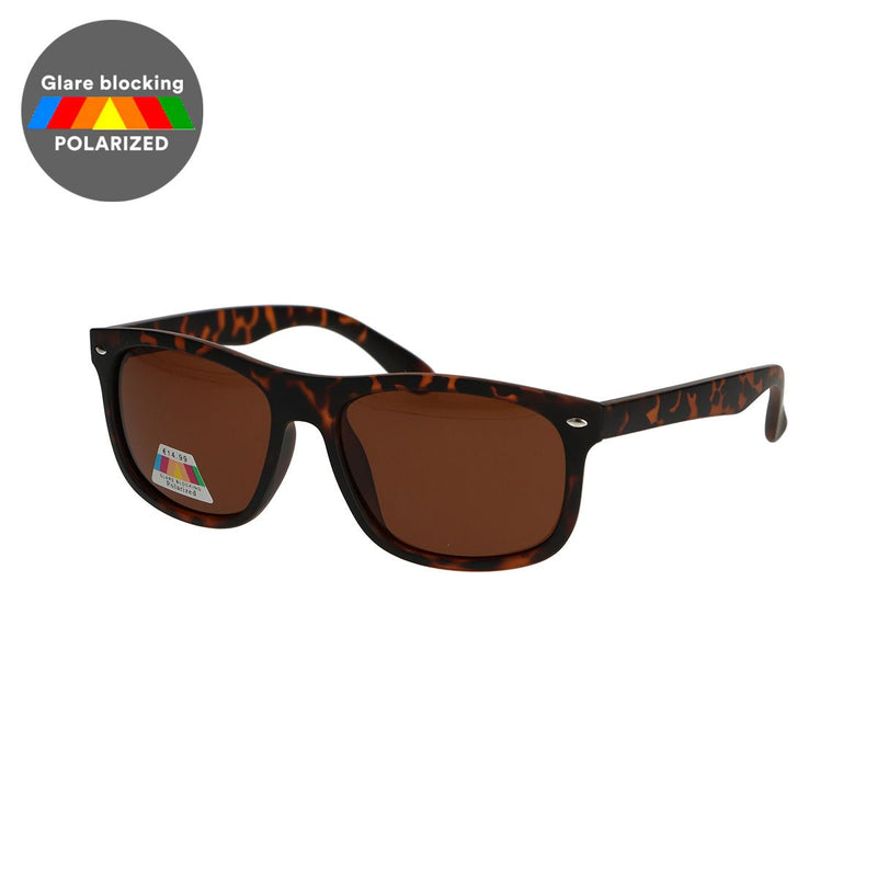 Load image into Gallery viewer, Spectrum polarized zonnebril tortoise bruin dames
