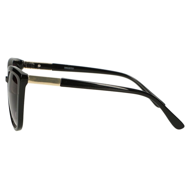 Load image into Gallery viewer, Spectrum polarized zonnebril cate eye zwart smoke glas dames
