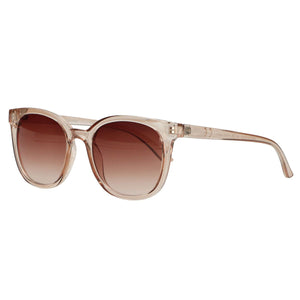 Spectrum polarized zonnebril beige transparant bruin dames