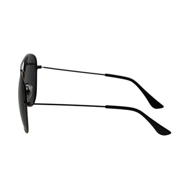 Spectrum polarized zonnebril piloot zwart grijs heren