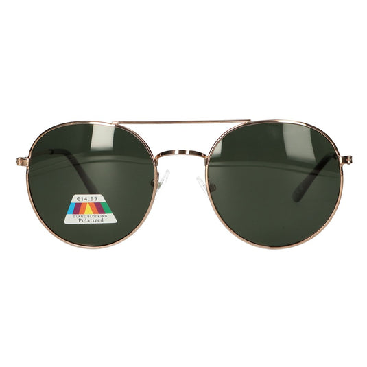 Spectrum polarized zonnebril piloot groen glas unisex
