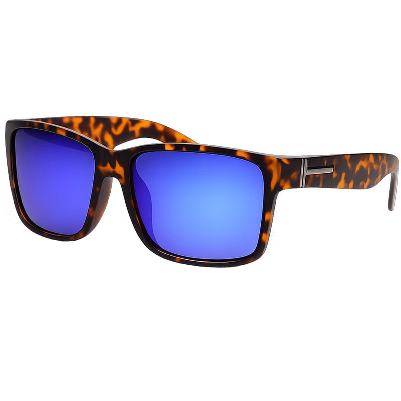 Load image into Gallery viewer, Spectrum polarized zonnebril vierkant tortoise blauw unisex
