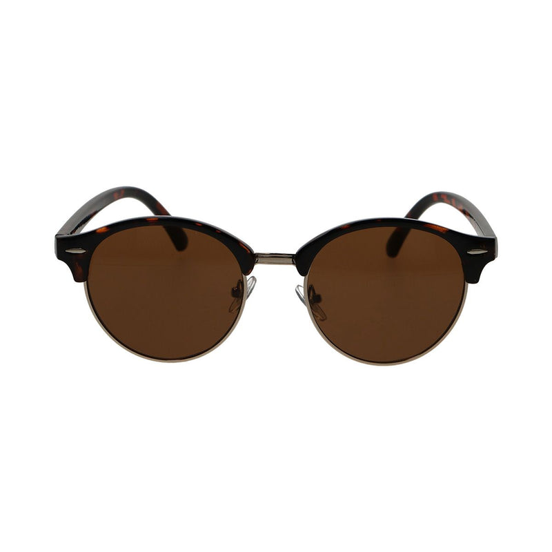 Load image into Gallery viewer, Spectrum zonnebril club rond havana goud bruin unisex
