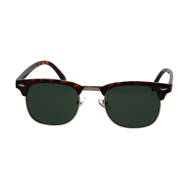 Load image into Gallery viewer, Spectrum zonnebril club vierkant havana goud groen unisex
