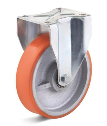 Torwegge bokwiel zwaarlast 125x40mm