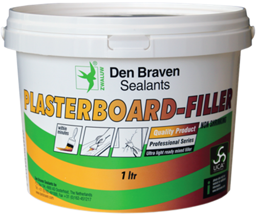 Den braven zwaluw plasterboard-filler 310ml wit - 11221202 - 11221202