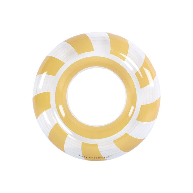 Load image into Gallery viewer, Sunshine | geel witte zwemband xl ø 105 cm
