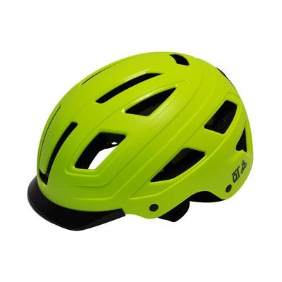 qt cycle tech helmet urban style fluo size m 52-58 cm 2810390