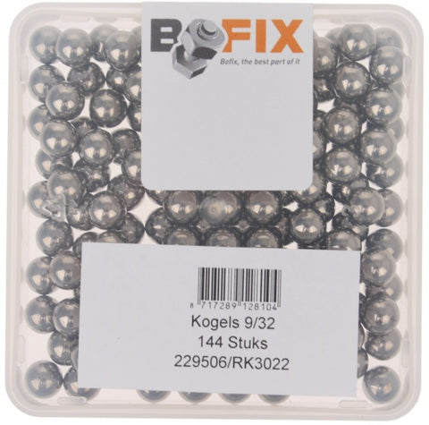 Bofix kogels 9 32 144 stuks 229506