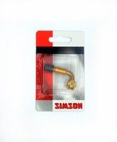 Simson angle screw-on valve car
