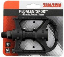 pedal set Sport 9/16 inch black