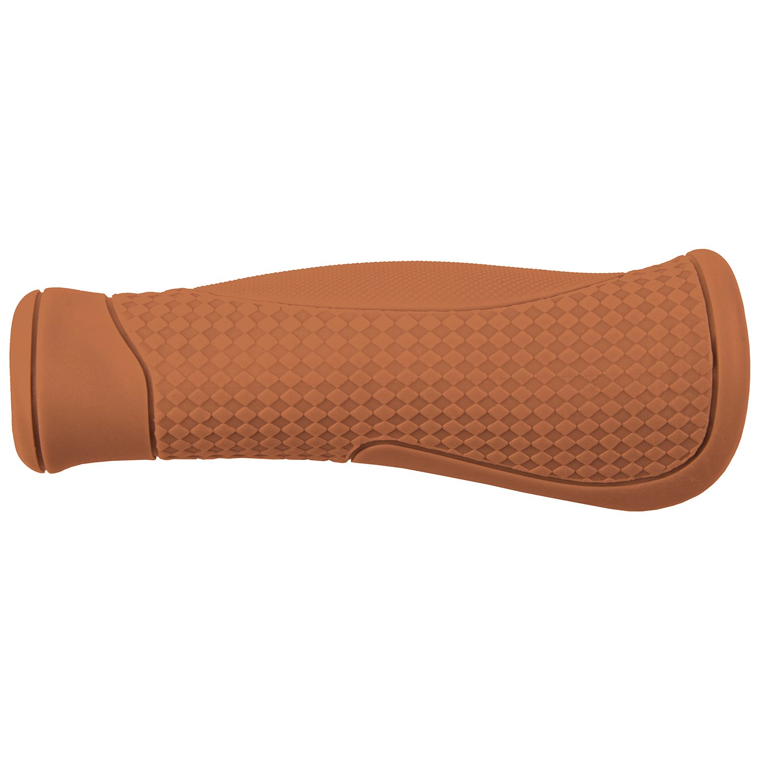 Kgs ergo grip handle set 130 mm brown