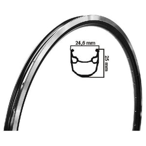 Ryde stratos velg etrto 28 inch ( 622 ) zwart 36 gaats nippel 13