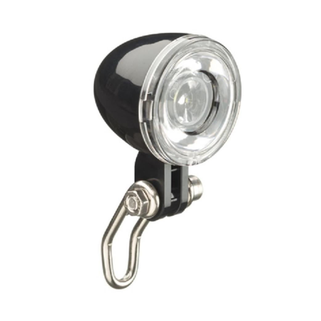 FALKX LED headlight E-Bike 40lx, 6V-48V with light cord (hanging packaging)