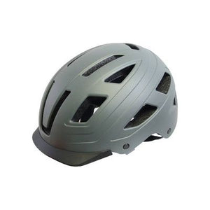 Qtcycletech Qt cycle tech helm urban style mat grijs maat m 54-58 cm 2810386