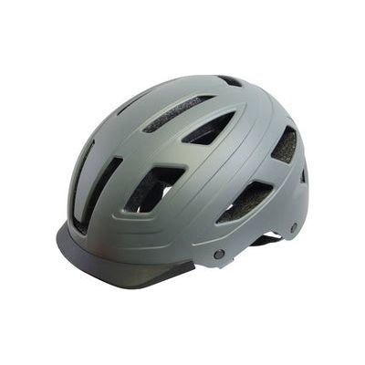 qt cycle tech helmet urban style matt gray size m 54-58 cm 2810386