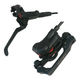 Bls sh50-r2000 (shimano) hydraulische schijfremset rechts 2000mm zwart