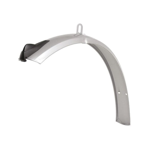 Front fender 26/28 inch silver