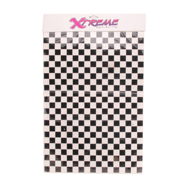 Diverse stickerset blokvlag carbon